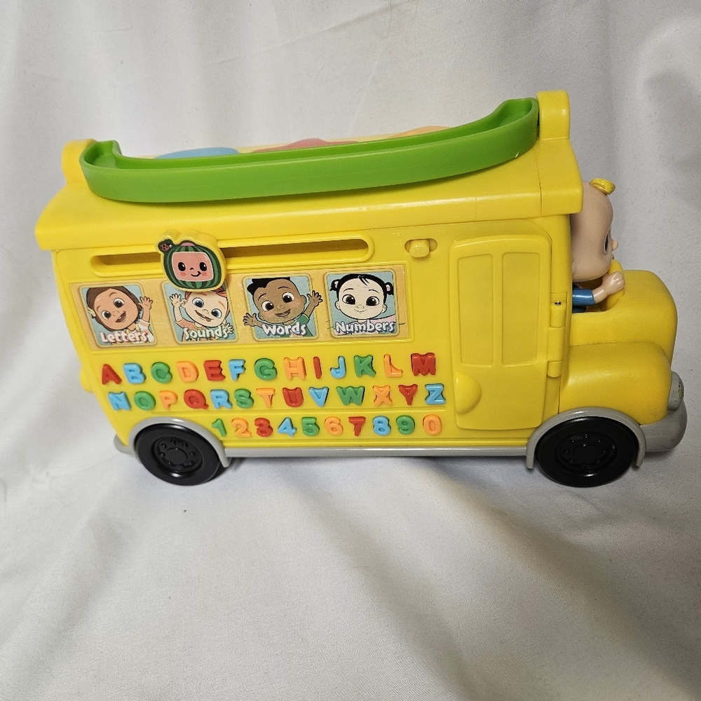 Cocomelon‎ Yellow Educational Toy Bus